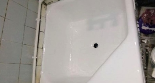 Обновление душевого поддона акрилом | Светлогорск